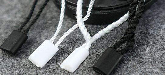 Clothing hanging grain thick cotton rope tag rope high-grade tag line ...